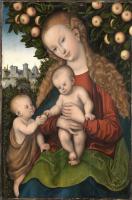 Virgin and Child with the Infant St. John the Baptist under the apple tree