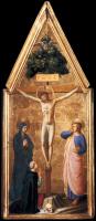 Crucified Christ with the Virgin, St John the Evangelist and Cardinal Juan de Torquemada