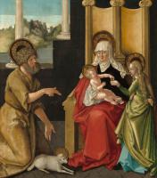 St Anne with the Christ Child, the Virgin, and St John the Baptist
