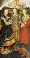 Saints Dorothy, Agnes and Cunigunde