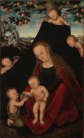 Virgin and Child with the Infant St. John the Baptist and Angels